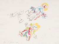 Willem de Kooning COMPOSITION FOR LISA Lithograph - Sold for $2,176 on 10-10-2026 (Lot 149).jpg